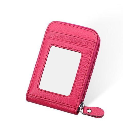 Image of RFID Genuine Leather Card Holder - SlickDecor.com