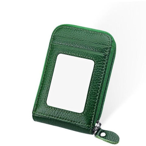 Image of RFID Genuine Leather Card Holder - SlickDecor.com