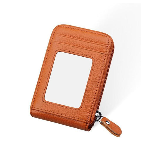 Image of RFID Genuine Leather Card Holder - SlickDecor.com