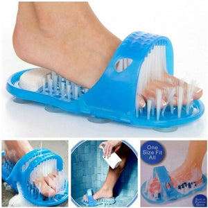 Cleaning Brush Exfoliating Foot Shower Slippers