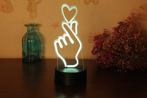 Show Love 3D Illusion Lamp