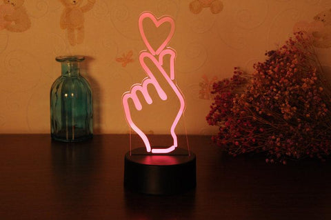 Image of Show Love 3D Illusion Lamp