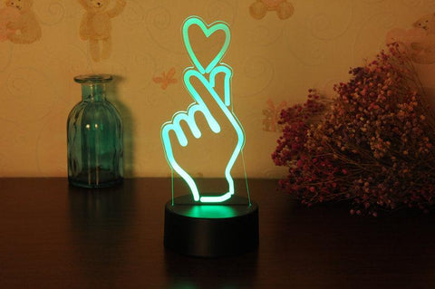 Image of Show Love 3D Illusion Lamp