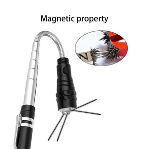 Telescopic Flexible Magnetic Flashlight