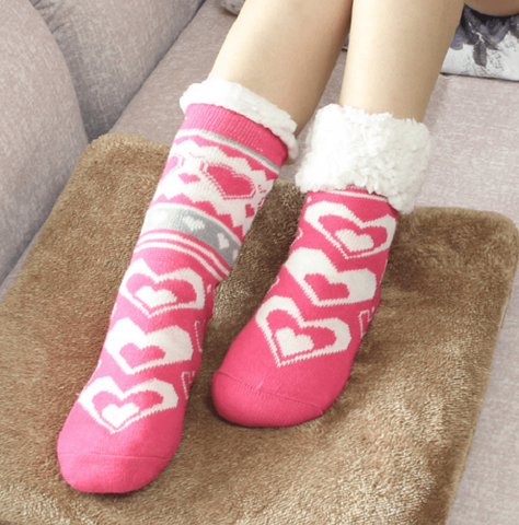 Image of Thermal Fleece Slipper Socks