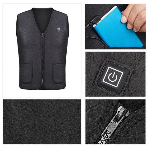 Image of USB Heated Outdoor Vest - SlickDecor.com