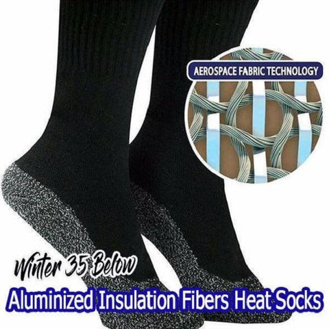 Image of Winter 35 Below Aluminized Insulation Fibers Heat Socks