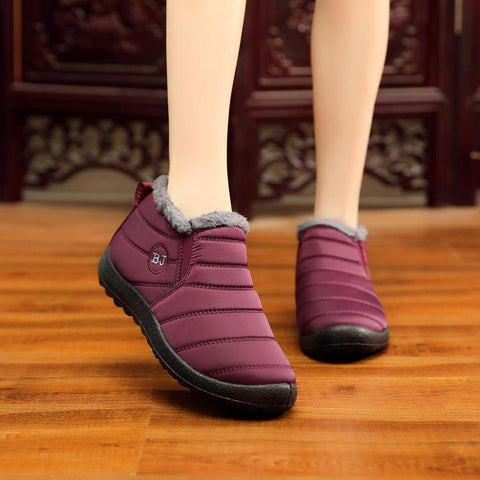 Image of Soft Sole Warm Ankle Boots - SlickDecor.com